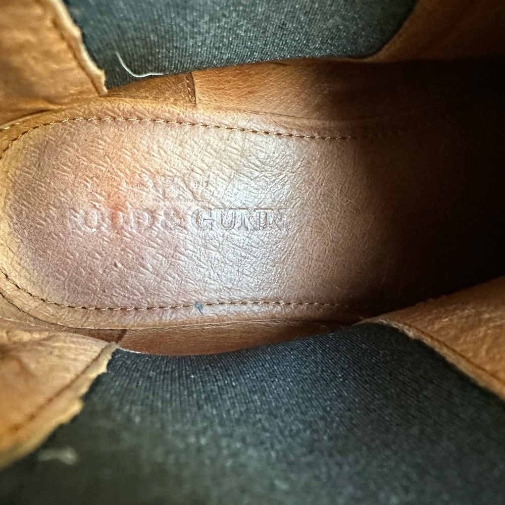 Men's Rodd & Gunn Black Leather Chelsea Boots - Picture 9 of 10